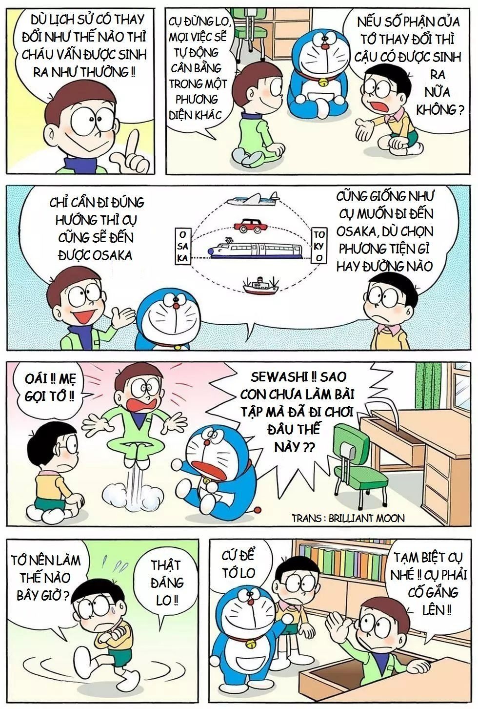 Truyện Ngắn Doraemon Mới Nhất Chapter 5 - 7