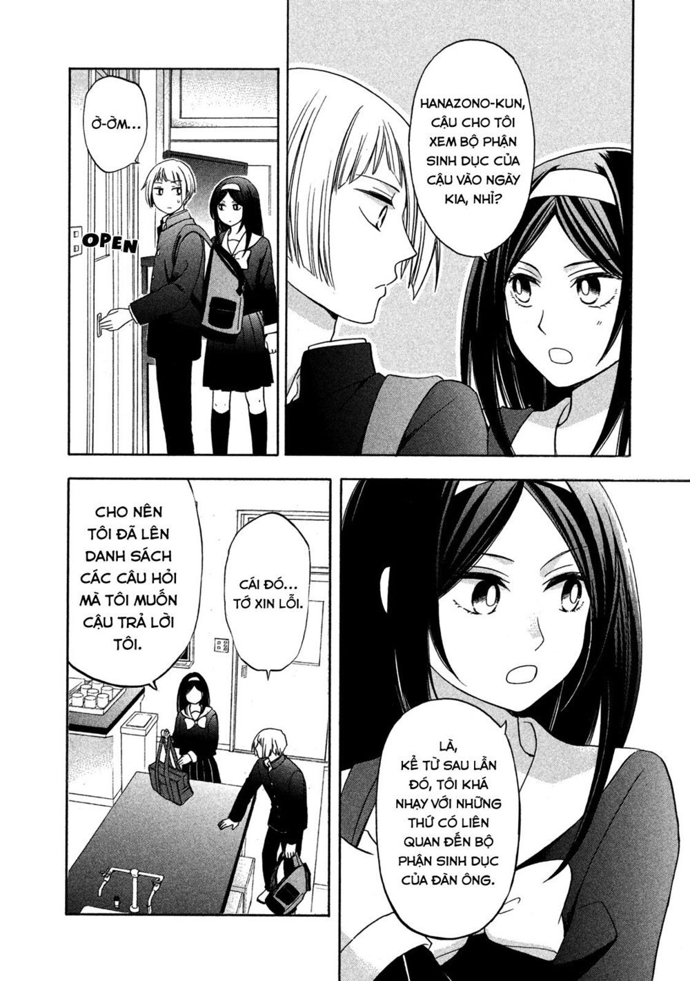 Hanazono And Kazoe's Bizzare After School Rendezvous Chapter 3 - 6