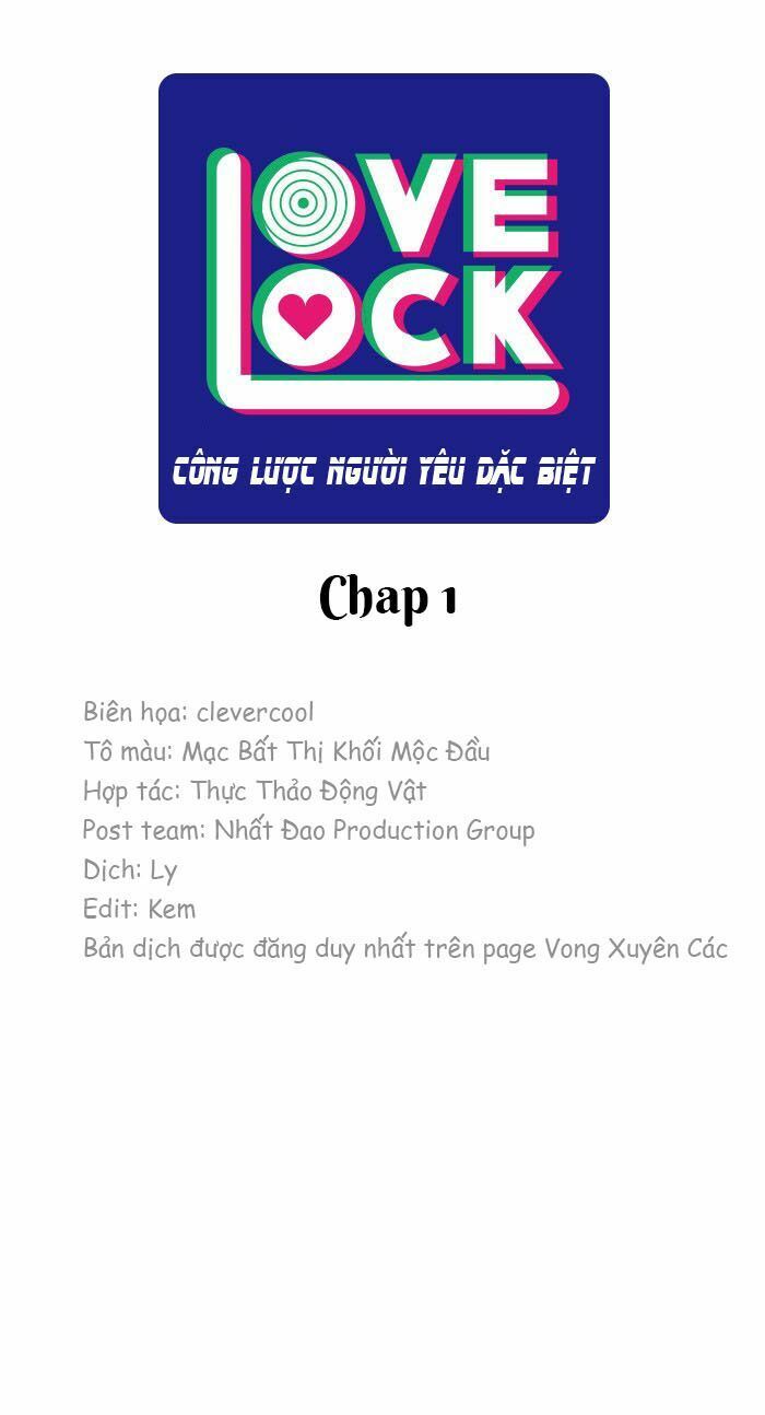 Công Lược Người Yêu Đặc Biệt - Love Lock Chapter 1 - 2