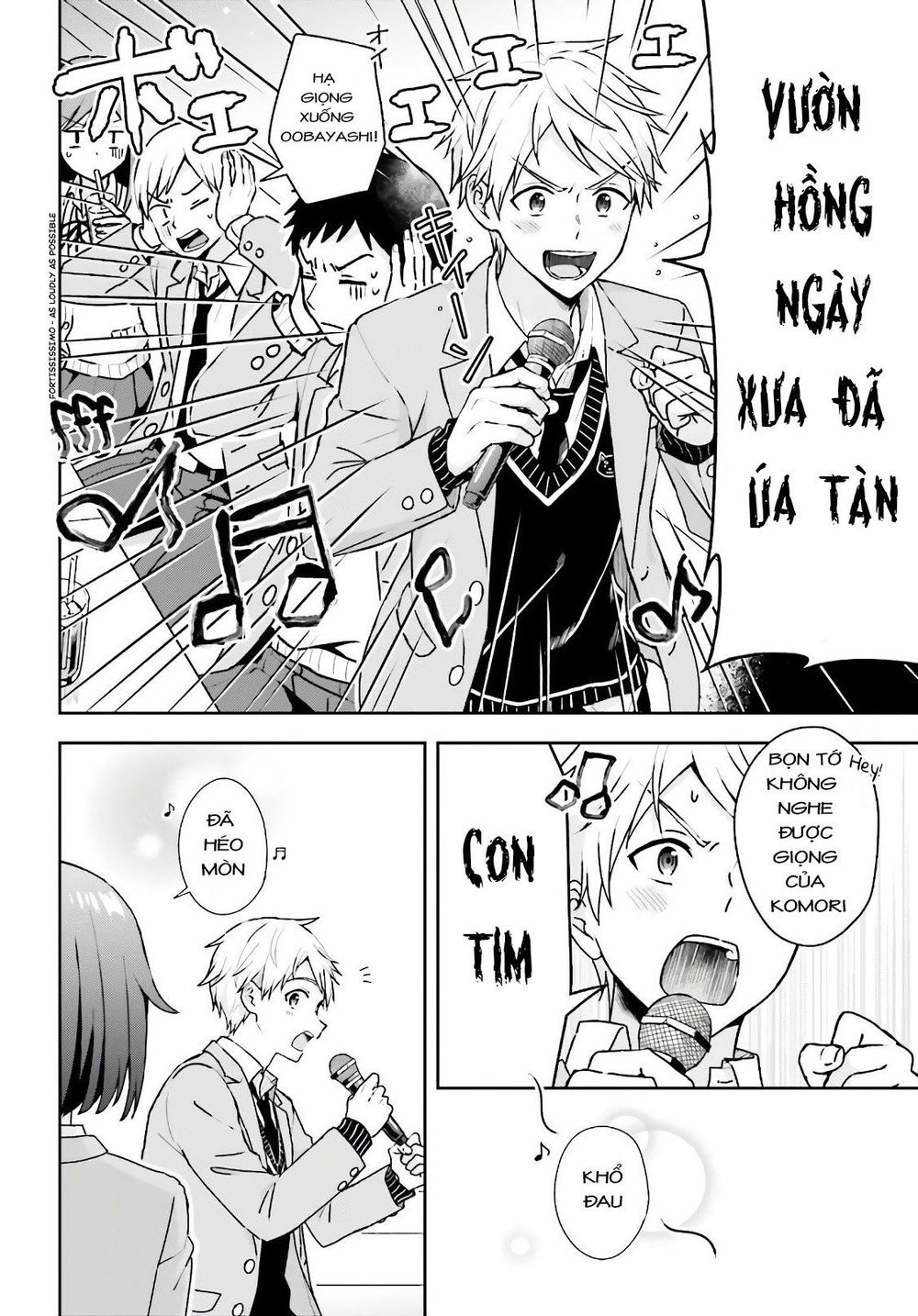 Komori-San Trầm Lặng Và Oobayashi-Kun Ồn Ào Chapter 1 - 4