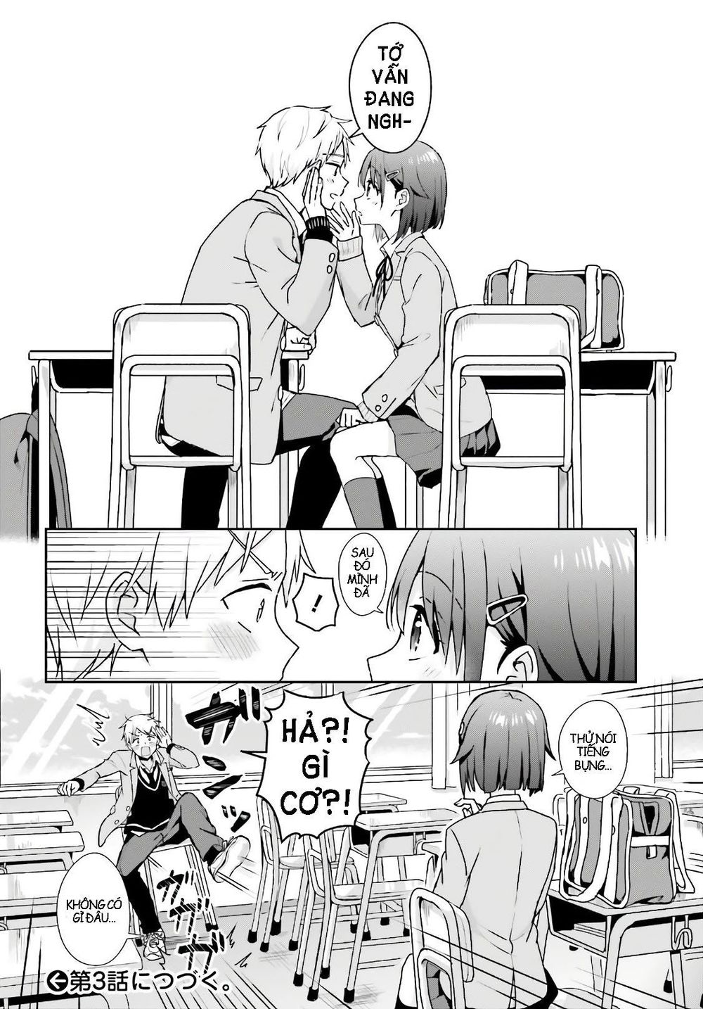 Komori-San Trầm Lặng Và Oobayashi-Kun Ồn Ào Chapter 2 - 6