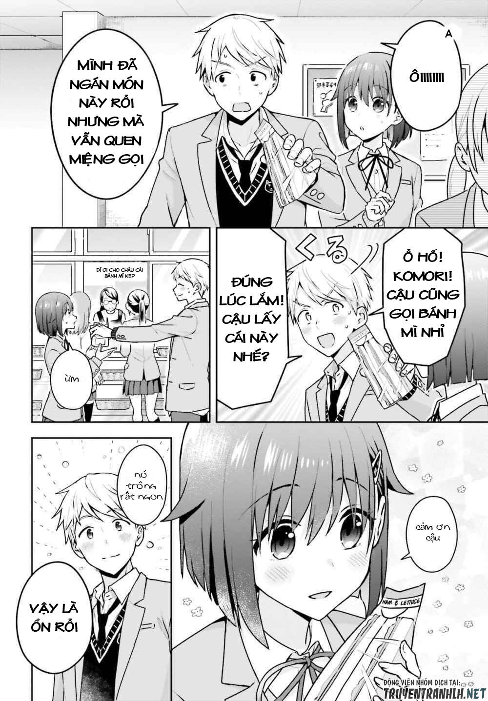 Komori-San Trầm Lặng Và Oobayashi-Kun Ồn Ào Chapter 5 - 2