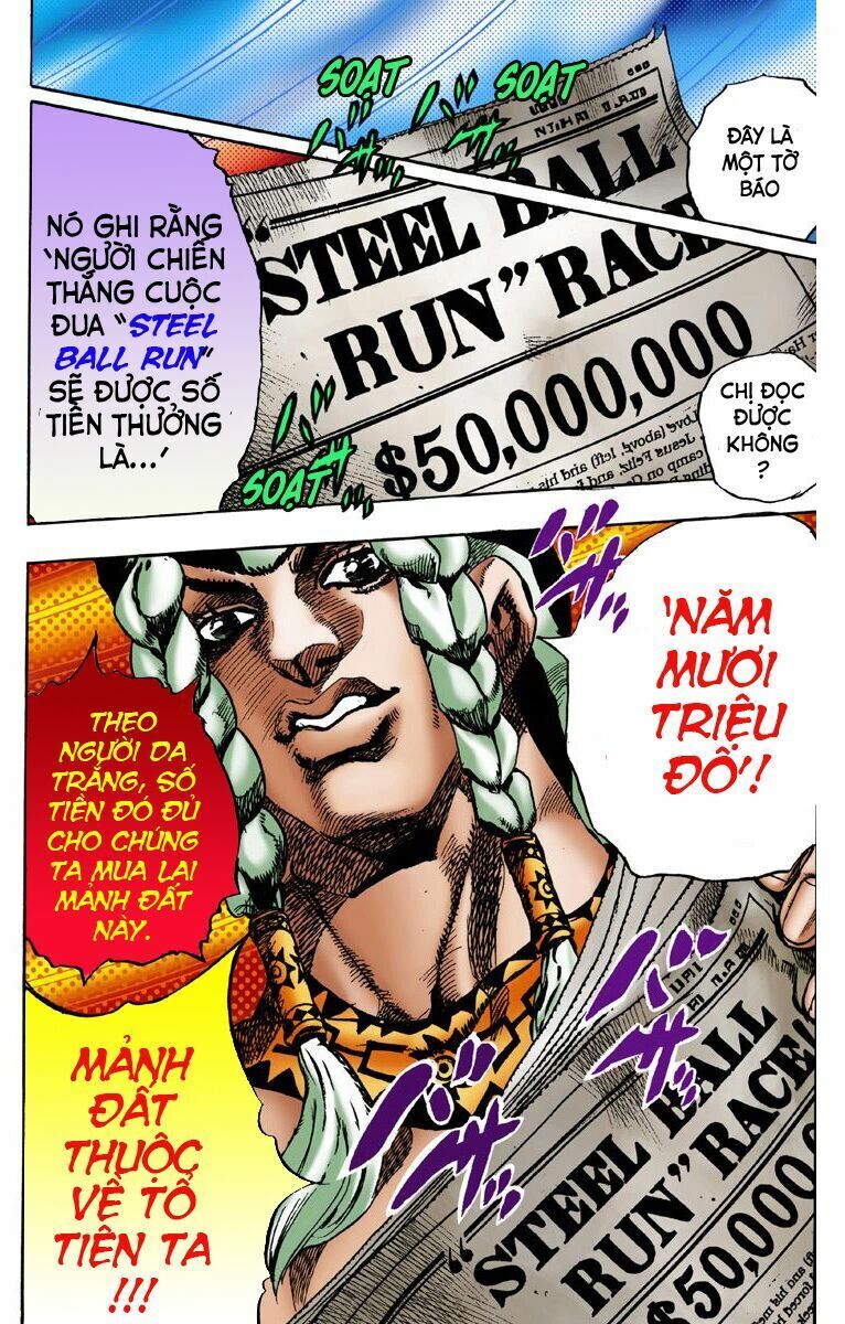 Cuộc Phiêu Lưu Bí Ẩn Phần 7: Steel Ball Run Chapter 1 - 22