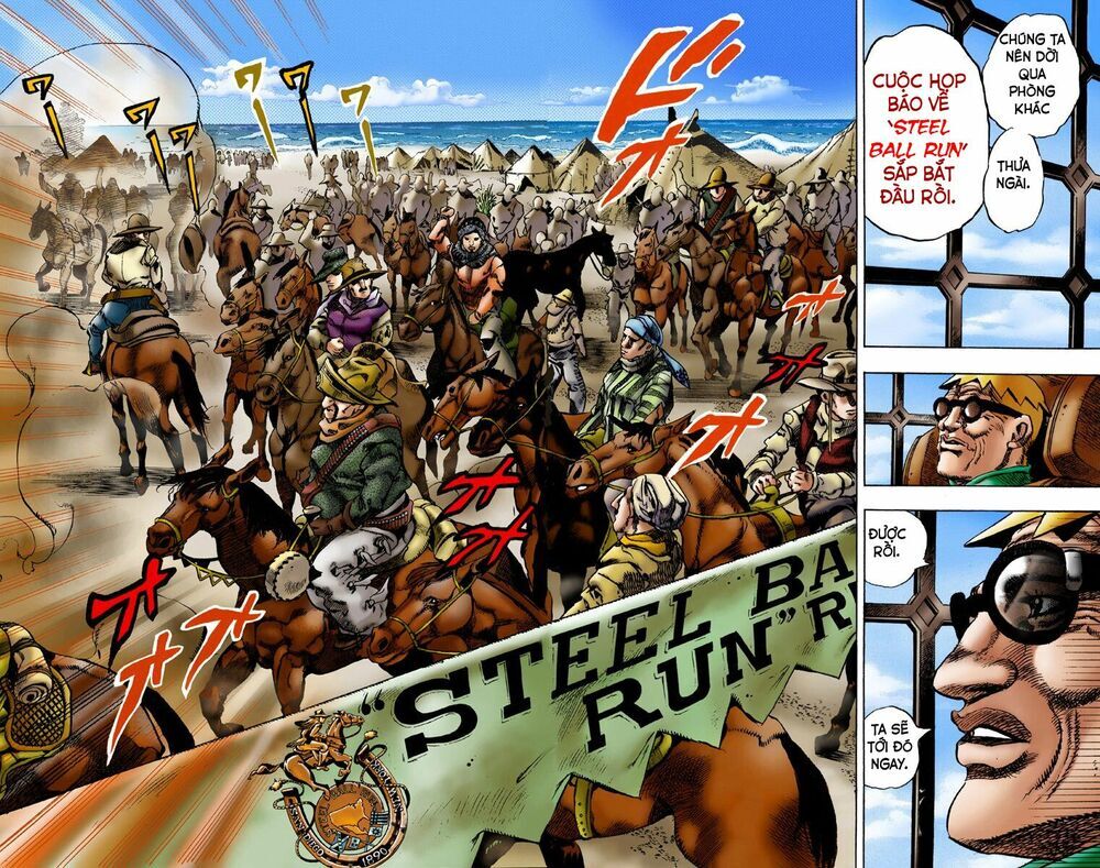 Cuộc Phiêu Lưu Bí Ẩn Phần 7: Steel Ball Run Chapter 1 - 26