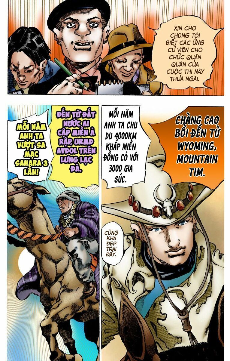 Cuộc Phiêu Lưu Bí Ẩn Phần 7: Steel Ball Run Chapter 1 - 35