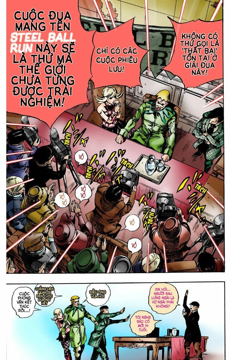 Cuộc Phiêu Lưu Bí Ẩn Phần 7: Steel Ball Run Chapter 1 - 38