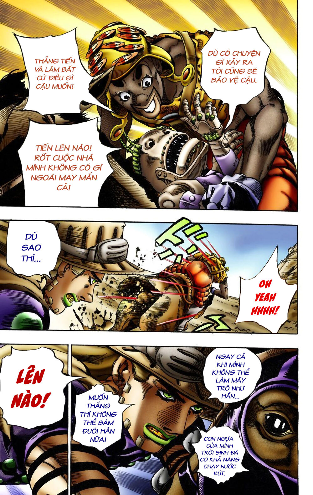 Cuộc Phiêu Lưu Bí Ẩn Phần 7: Steel Ball Run Chapter 10 - 13