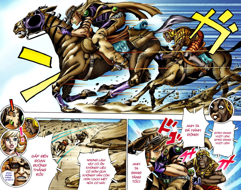 Cuộc Phiêu Lưu Bí Ẩn Phần 7: Steel Ball Run Chapter 10 - 14