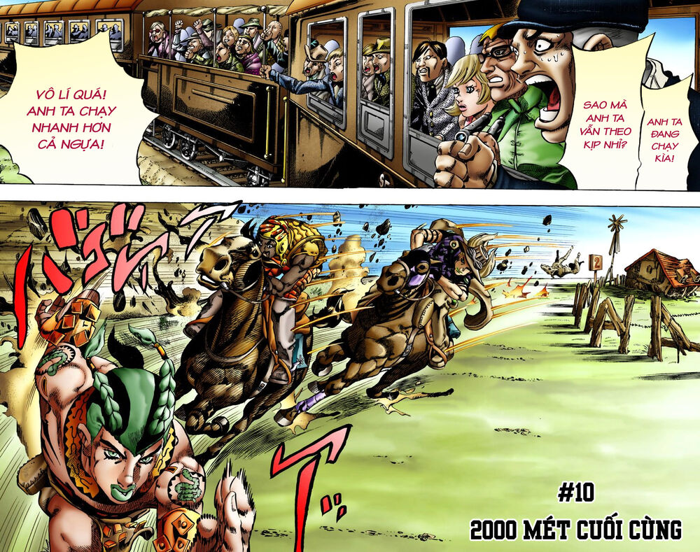 Cuộc Phiêu Lưu Bí Ẩn Phần 7: Steel Ball Run Chapter 10 - 3