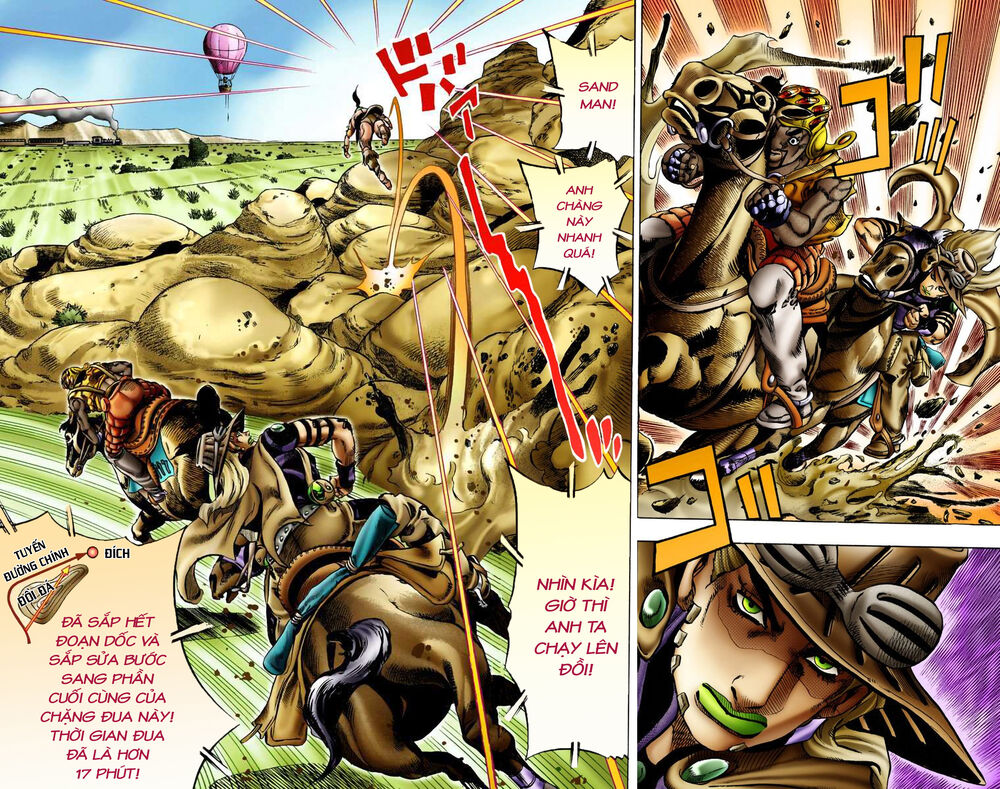 Cuộc Phiêu Lưu Bí Ẩn Phần 7: Steel Ball Run Chapter 10 - 4