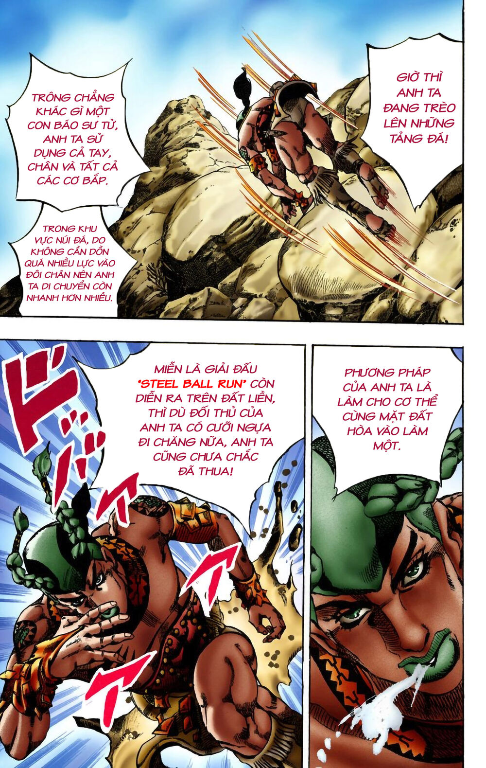 Cuộc Phiêu Lưu Bí Ẩn Phần 7: Steel Ball Run Chapter 10 - 9