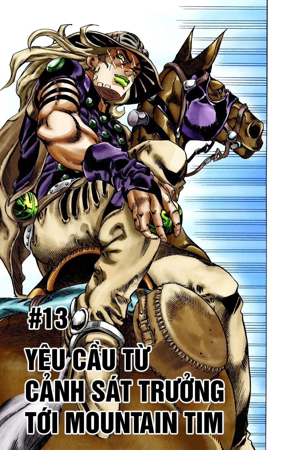 Cuộc Phiêu Lưu Bí Ẩn Phần 7: Steel Ball Run Chapter 13 - 2