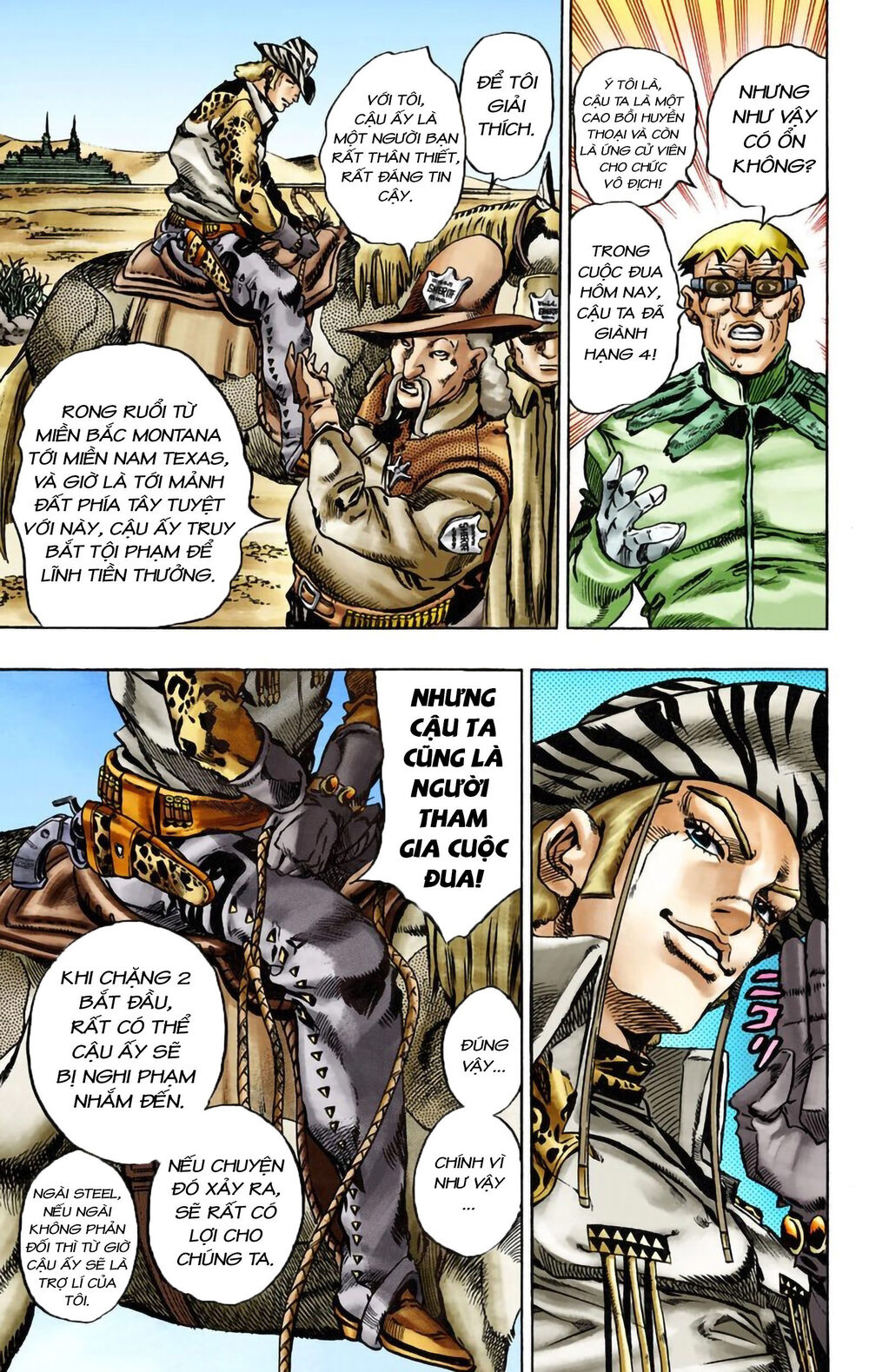 Cuộc Phiêu Lưu Bí Ẩn Phần 7: Steel Ball Run Chapter 13 - 7