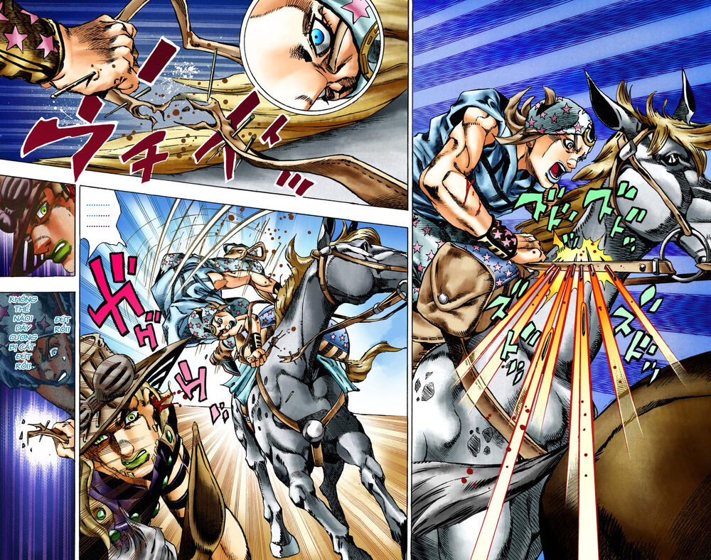 Cuộc Phiêu Lưu Bí Ẩn Phần 7: Steel Ball Run Chapter 14 - 15