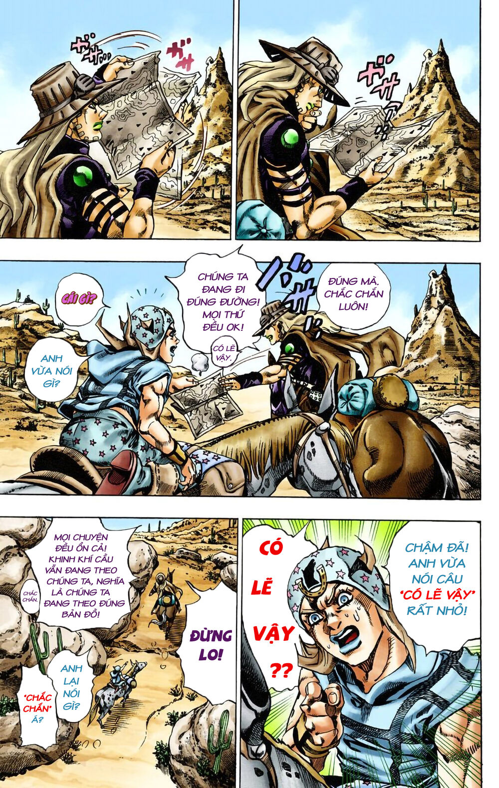 Cuộc Phiêu Lưu Bí Ẩn Phần 7: Steel Ball Run Chapter 14 - 4