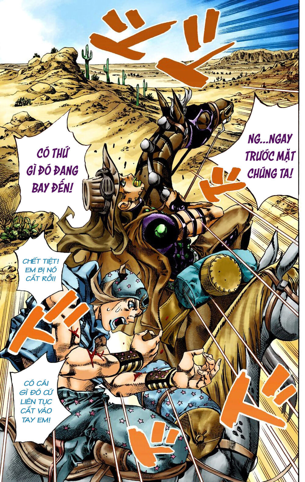 Cuộc Phiêu Lưu Bí Ẩn Phần 7: Steel Ball Run Chapter 14 - 10