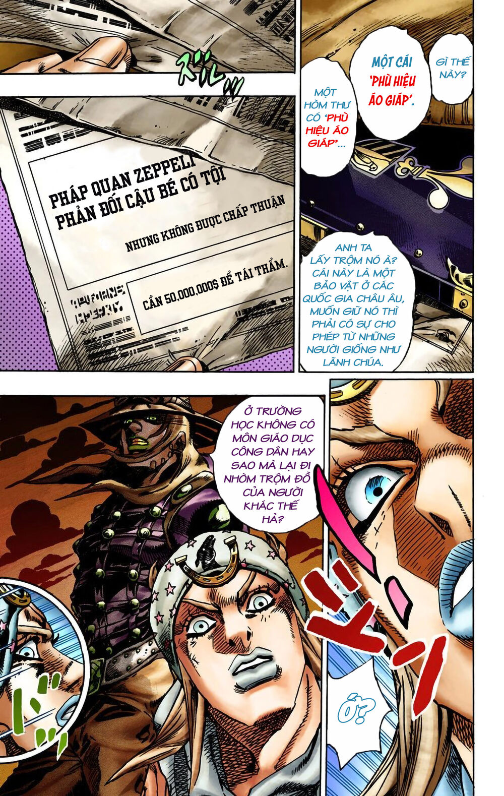 Cuộc Phiêu Lưu Bí Ẩn Phần 7: Steel Ball Run Chapter 15 - 12