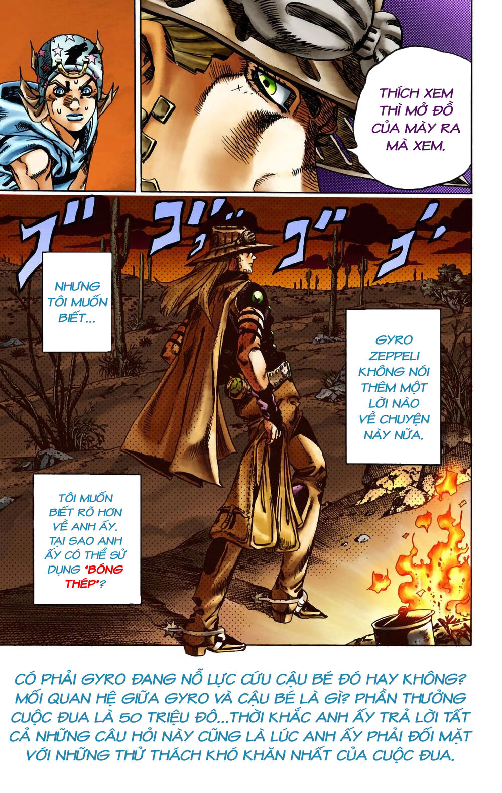 Cuộc Phiêu Lưu Bí Ẩn Phần 7: Steel Ball Run Chapter 15 - 14