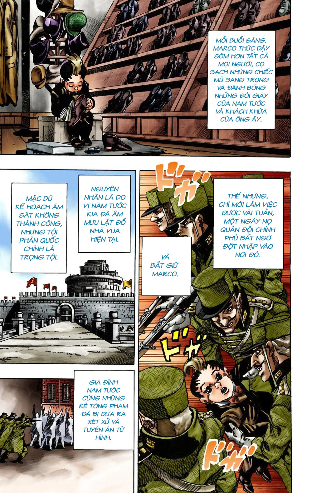 Cuộc Phiêu Lưu Bí Ẩn Phần 7: Steel Ball Run Chapter 15 - 4