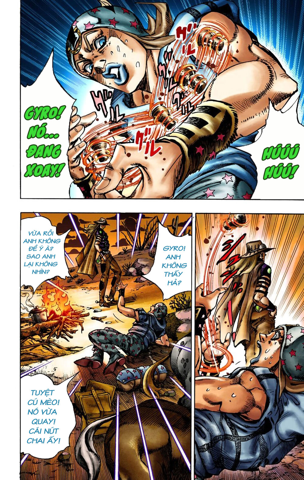 Cuộc Phiêu Lưu Bí Ẩn Phần 7: Steel Ball Run Chapter 15 - 7