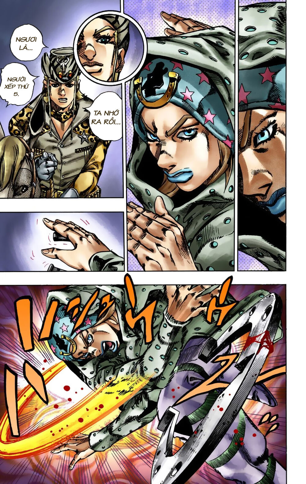 Cuộc Phiêu Lưu Bí Ẩn Phần 7: Steel Ball Run Chapter 17 - 16