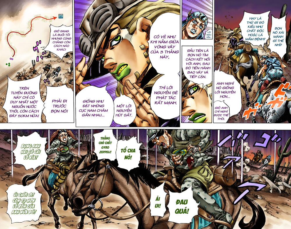 Cuộc Phiêu Lưu Bí Ẩn Phần 7: Steel Ball Run Chapter 17 - 3