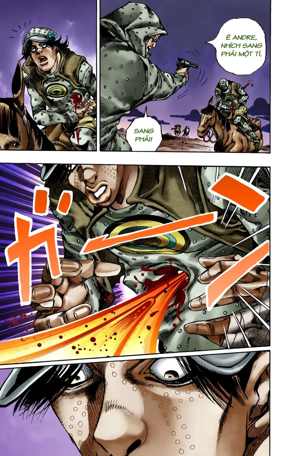 Cuộc Phiêu Lưu Bí Ẩn Phần 7: Steel Ball Run Chapter 17 - 5