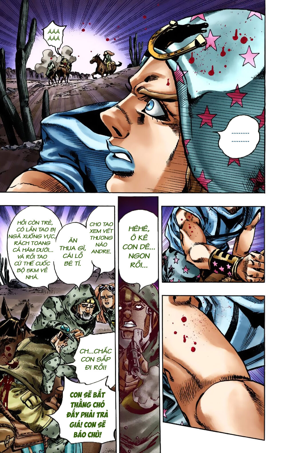 Cuộc Phiêu Lưu Bí Ẩn Phần 7: Steel Ball Run Chapter 17 - 7