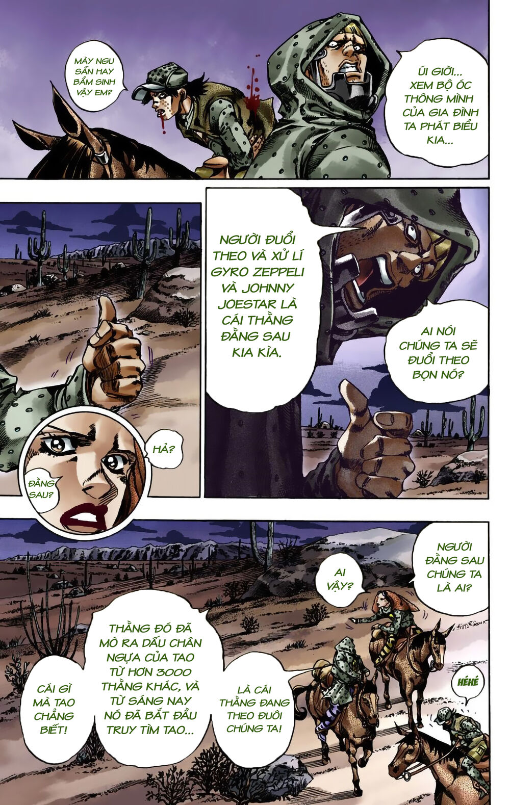 Cuộc Phiêu Lưu Bí Ẩn Phần 7: Steel Ball Run Chapter 17 - 9