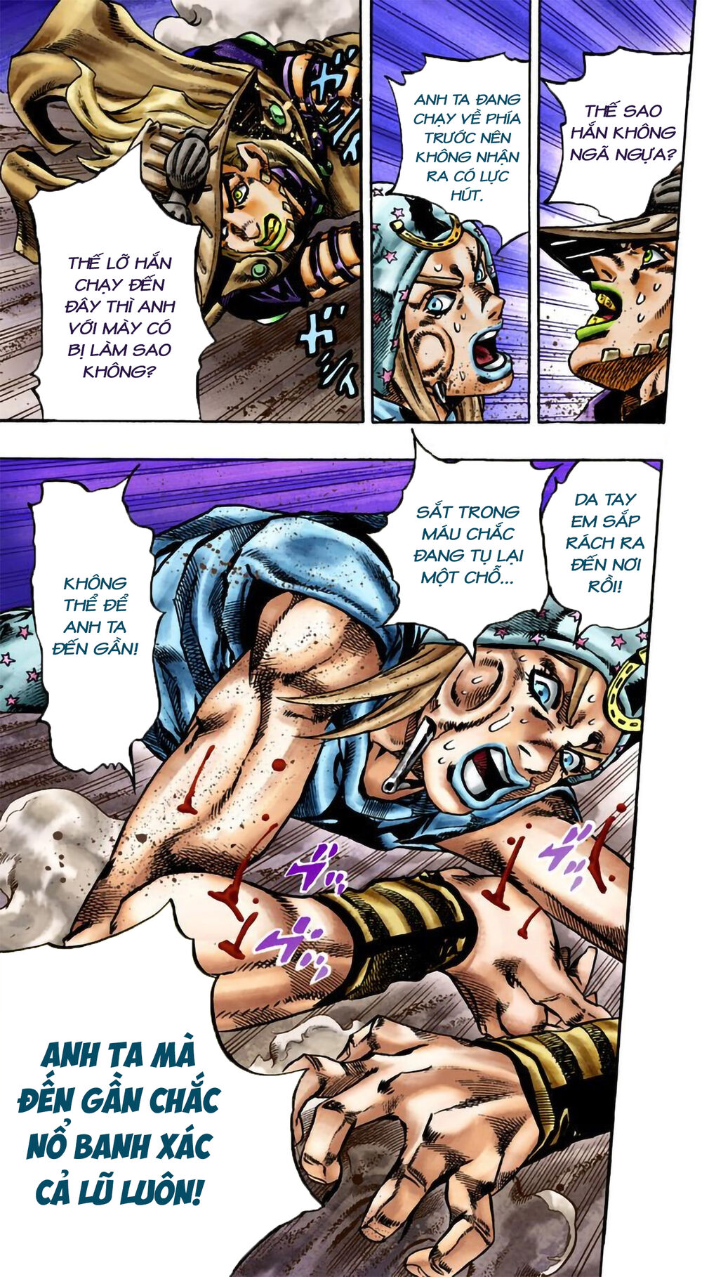 Cuộc Phiêu Lưu Bí Ẩn Phần 7: Steel Ball Run Chapter 18 - 17