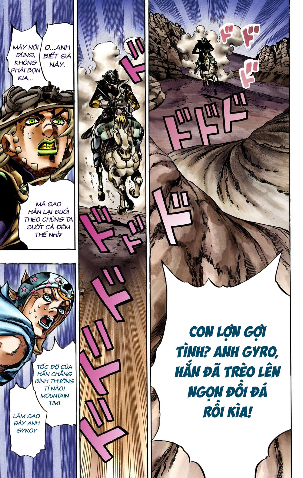 Cuộc Phiêu Lưu Bí Ẩn Phần 7: Steel Ball Run Chapter 18 - 5