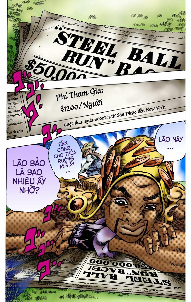 Cuộc Phiêu Lưu Bí Ẩn Phần 7: Steel Ball Run Chapter 2 - 8