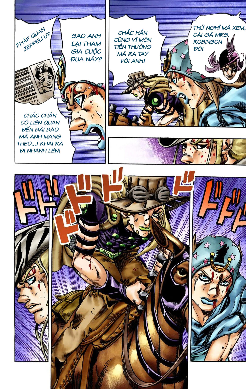 Cuộc Phiêu Lưu Bí Ẩn Phần 7: Steel Ball Run Chapter 20 - 15