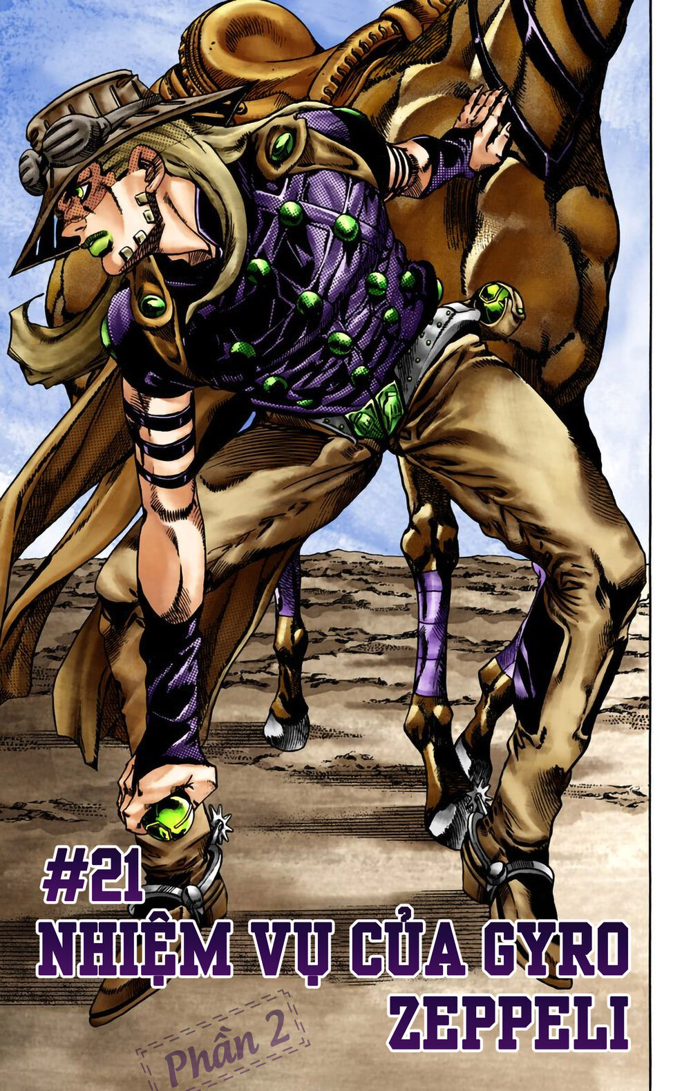 Cuộc Phiêu Lưu Bí Ẩn Phần 7: Steel Ball Run Chapter 21 - 2