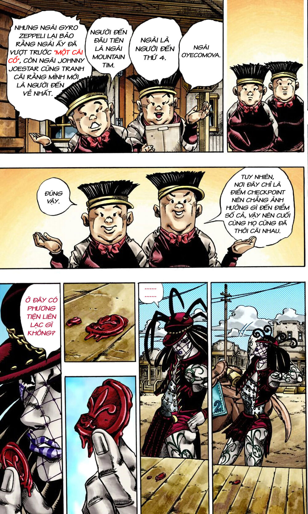 Cuộc Phiêu Lưu Bí Ẩn Phần 7: Steel Ball Run Chapter 21 - 23