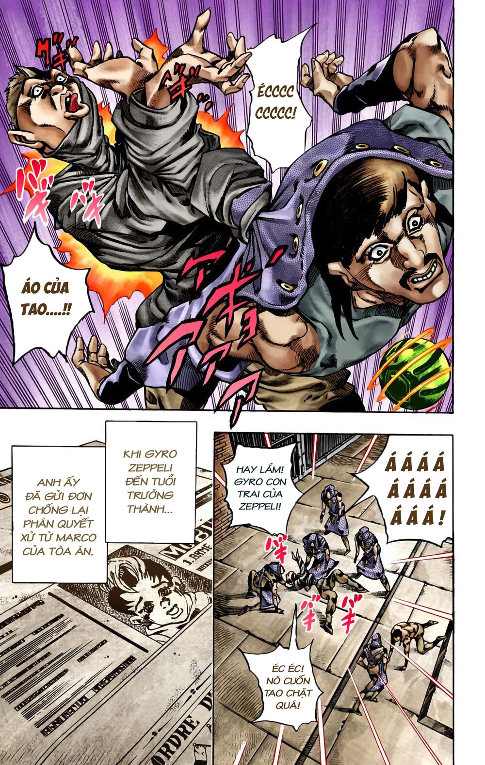 Cuộc Phiêu Lưu Bí Ẩn Phần 7: Steel Ball Run Chapter 21 - 8