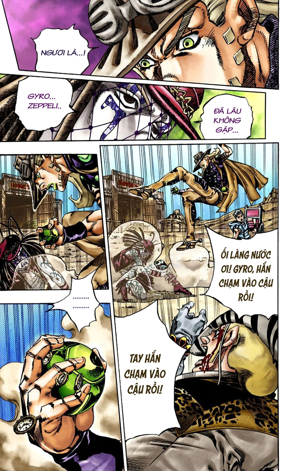 Cuộc Phiêu Lưu Bí Ẩn Phần 7: Steel Ball Run Chapter 22 - 12