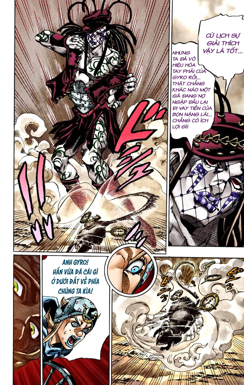 Cuộc Phiêu Lưu Bí Ẩn Phần 7: Steel Ball Run Chapter 22 - 19