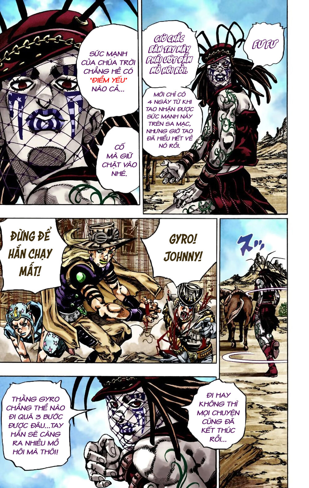 Cuộc Phiêu Lưu Bí Ẩn Phần 7: Steel Ball Run Chapter 22 - 28