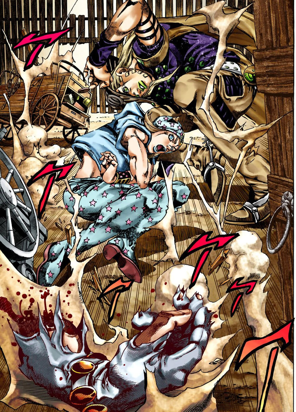 Cuộc Phiêu Lưu Bí Ẩn Phần 7: Steel Ball Run Chapter 22 - 4