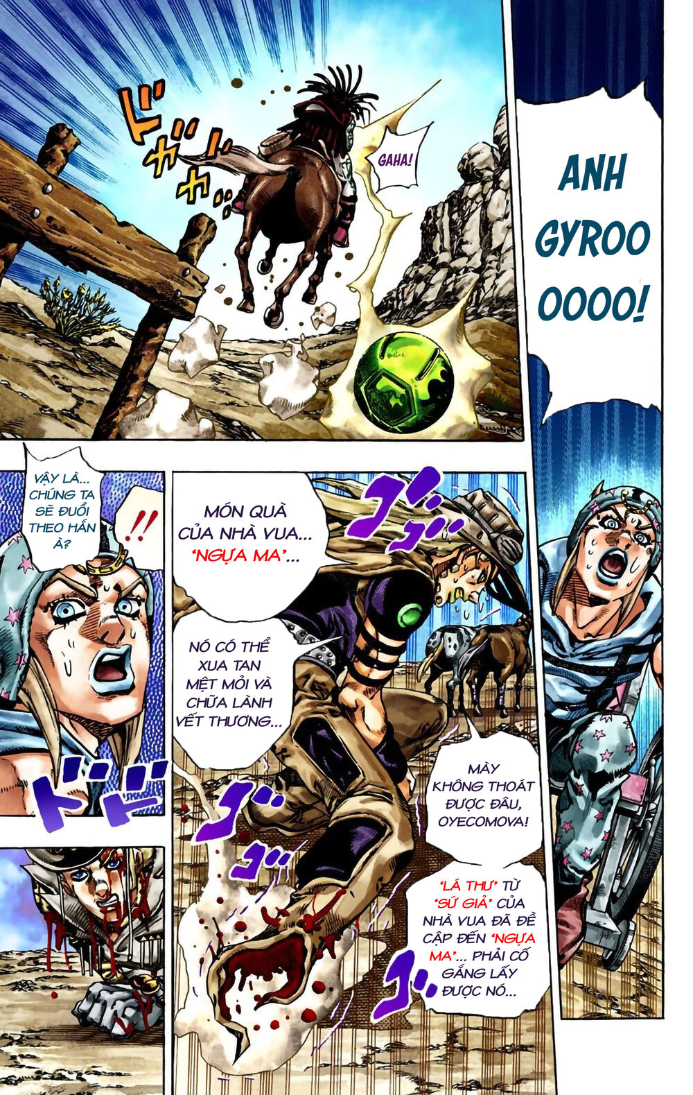 Cuộc Phiêu Lưu Bí Ẩn Phần 7: Steel Ball Run Chapter 22 - 36