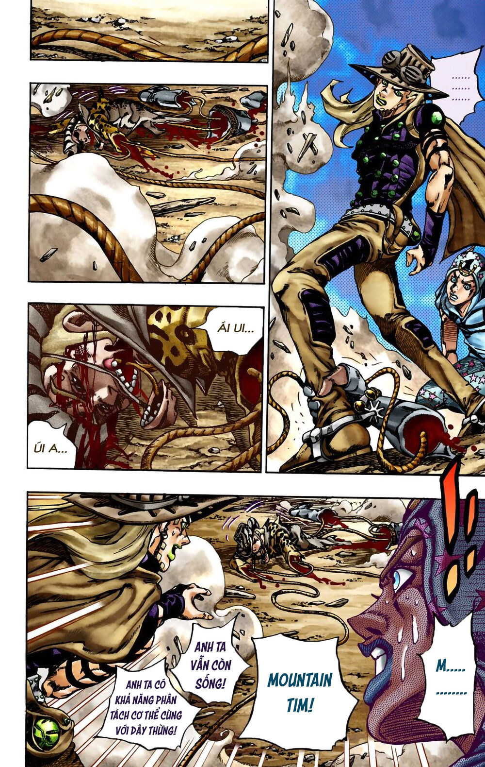 Cuộc Phiêu Lưu Bí Ẩn Phần 7: Steel Ball Run Chapter 22 - 7