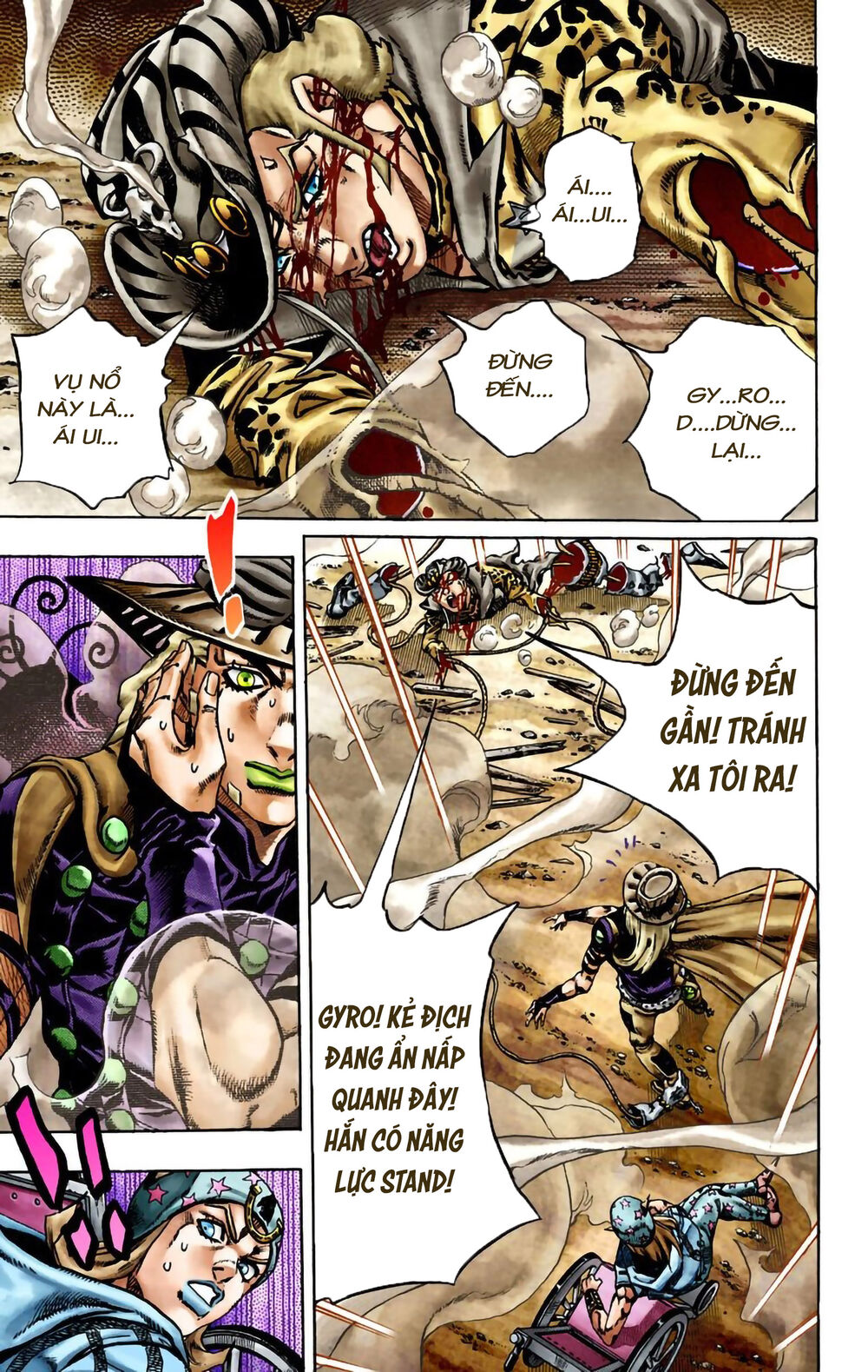 Cuộc Phiêu Lưu Bí Ẩn Phần 7: Steel Ball Run Chapter 22 - 8