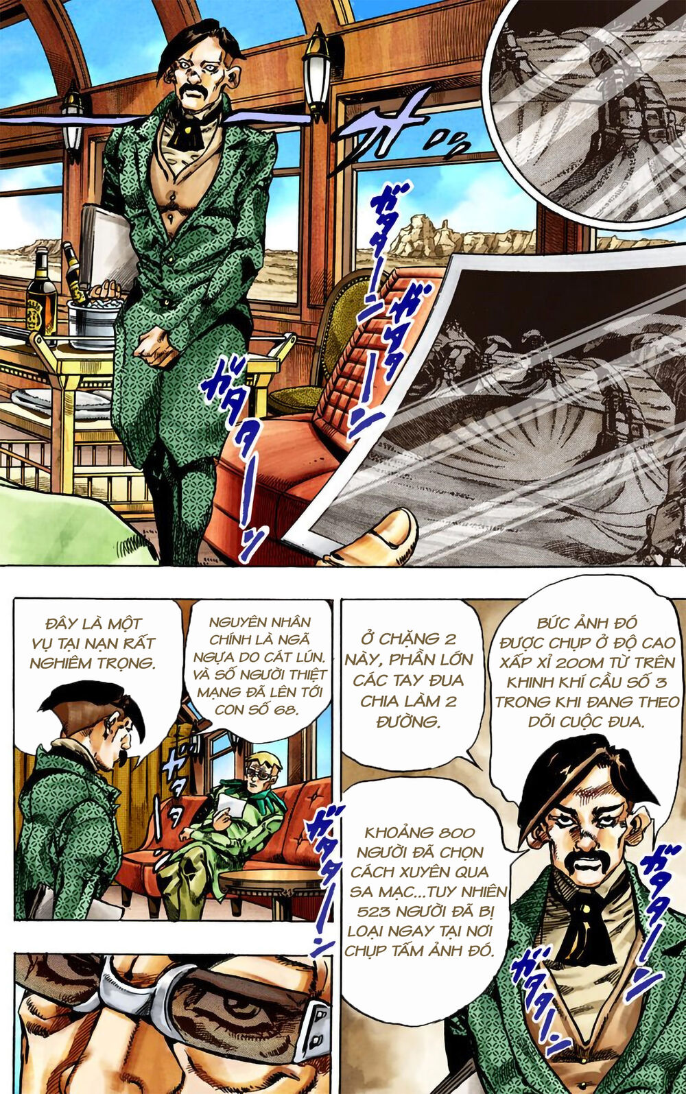 Cuộc Phiêu Lưu Bí Ẩn Phần 7: Steel Ball Run Chapter 25 - 26