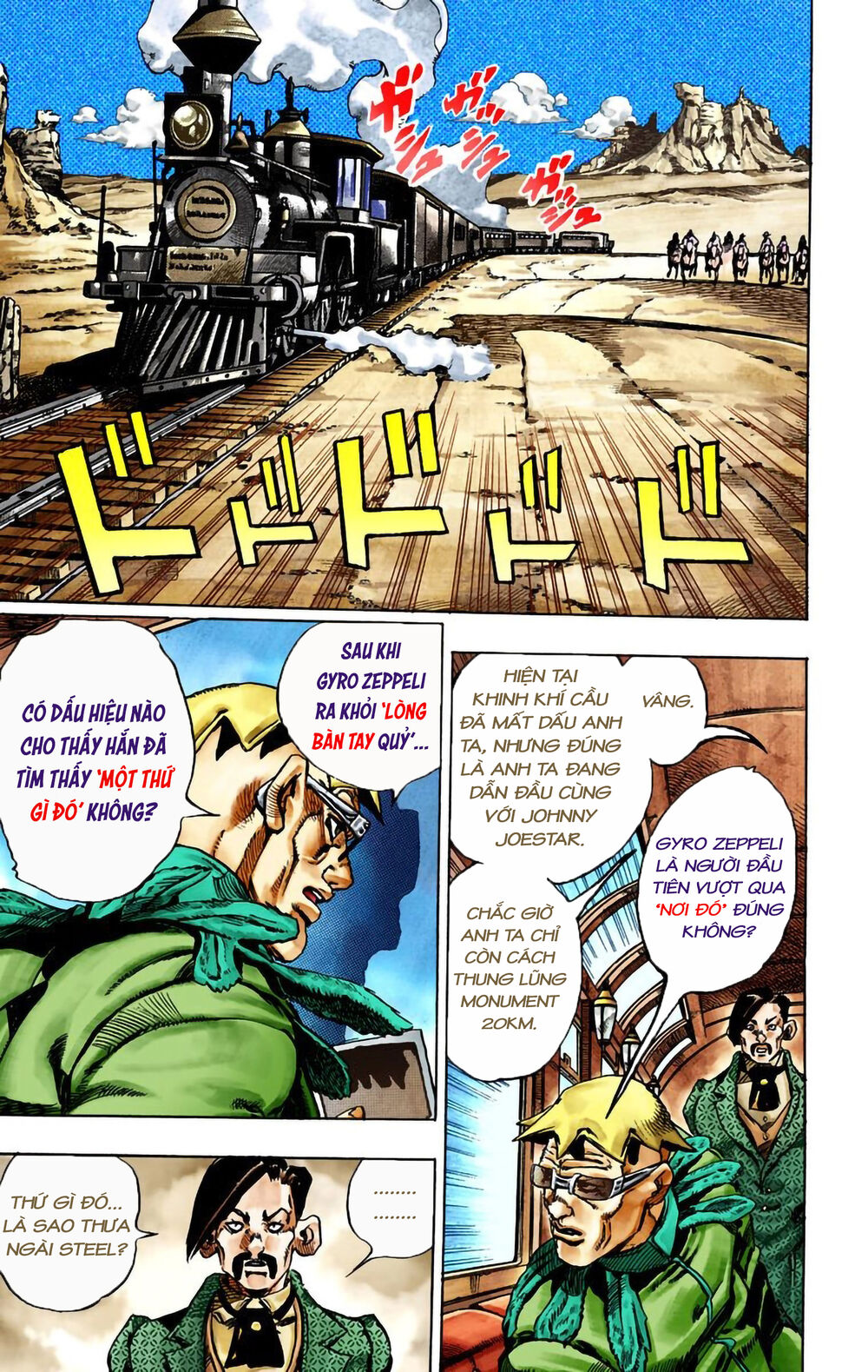 Cuộc Phiêu Lưu Bí Ẩn Phần 7: Steel Ball Run Chapter 25 - 29