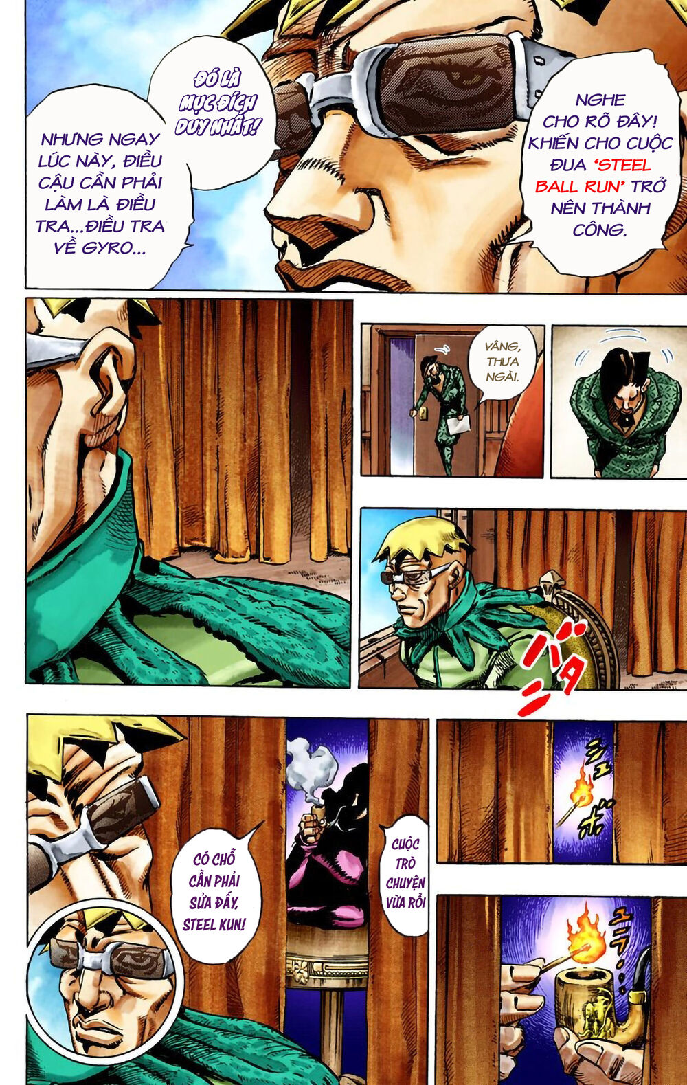 Cuộc Phiêu Lưu Bí Ẩn Phần 7: Steel Ball Run Chapter 25 - 32