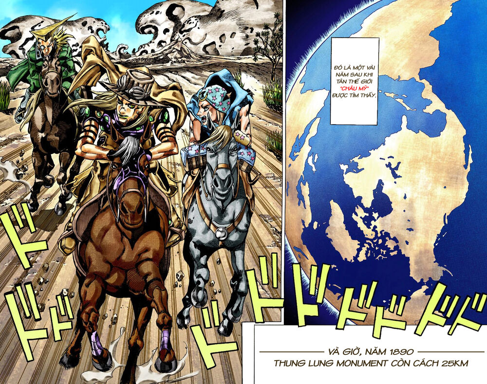 Cuộc Phiêu Lưu Bí Ẩn Phần 7: Steel Ball Run Chapter 25 - 6