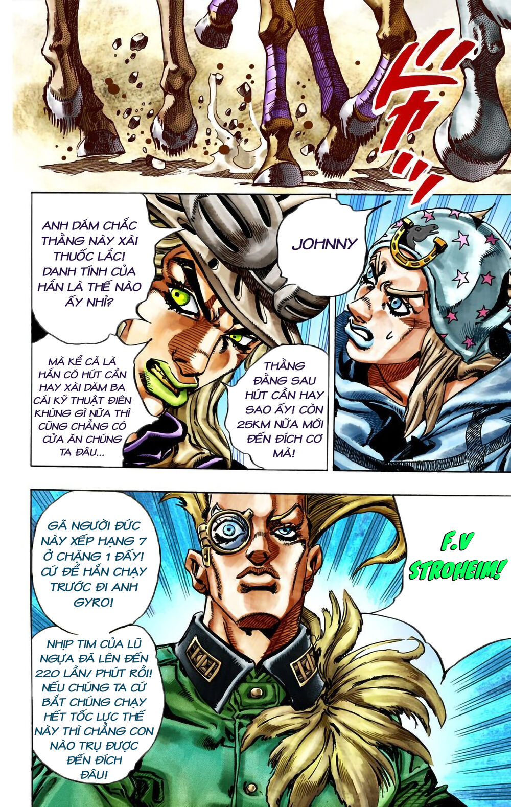 Cuộc Phiêu Lưu Bí Ẩn Phần 7: Steel Ball Run Chapter 25 - 7