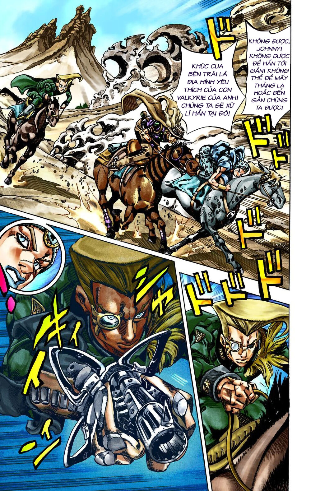 Cuộc Phiêu Lưu Bí Ẩn Phần 7: Steel Ball Run Chapter 25 - 8