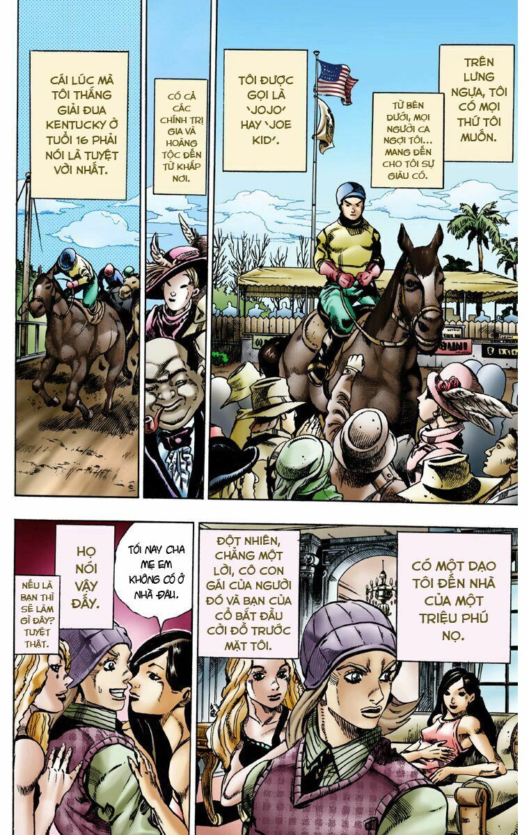 Cuộc Phiêu Lưu Bí Ẩn Phần 7: Steel Ball Run Chapter 3 - 5